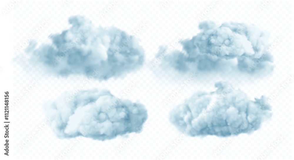 Realistic Cloud Set