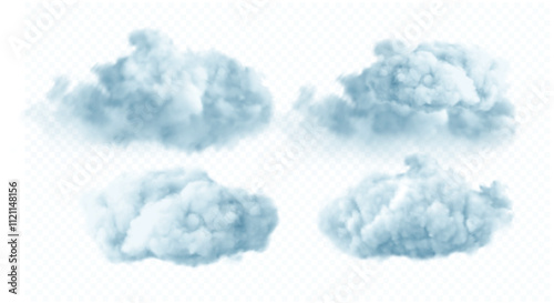 Realistic Cloud Set