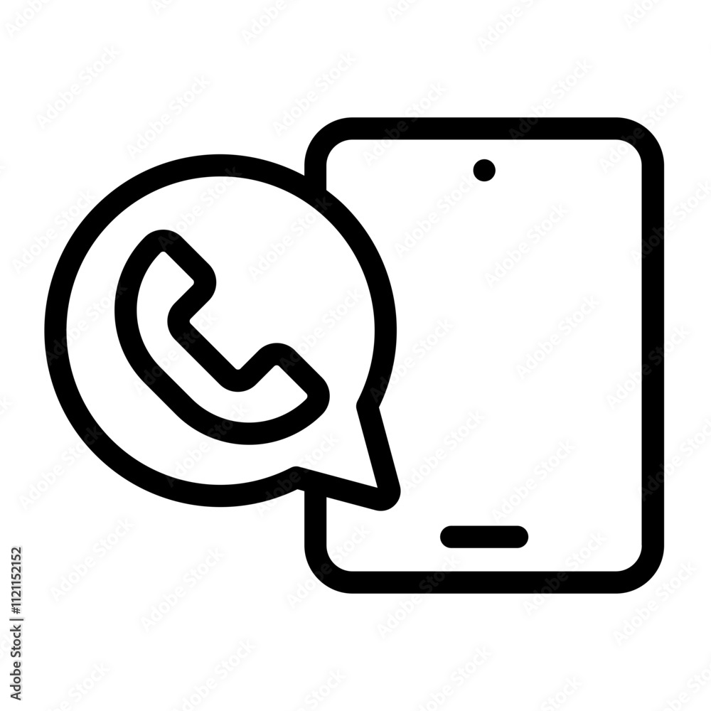 Notification Call icon Notification Call icon