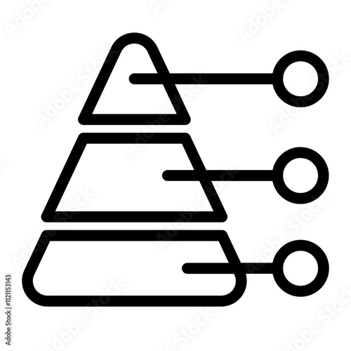Pyramid Chart icon