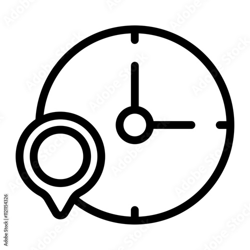 Time Location icon