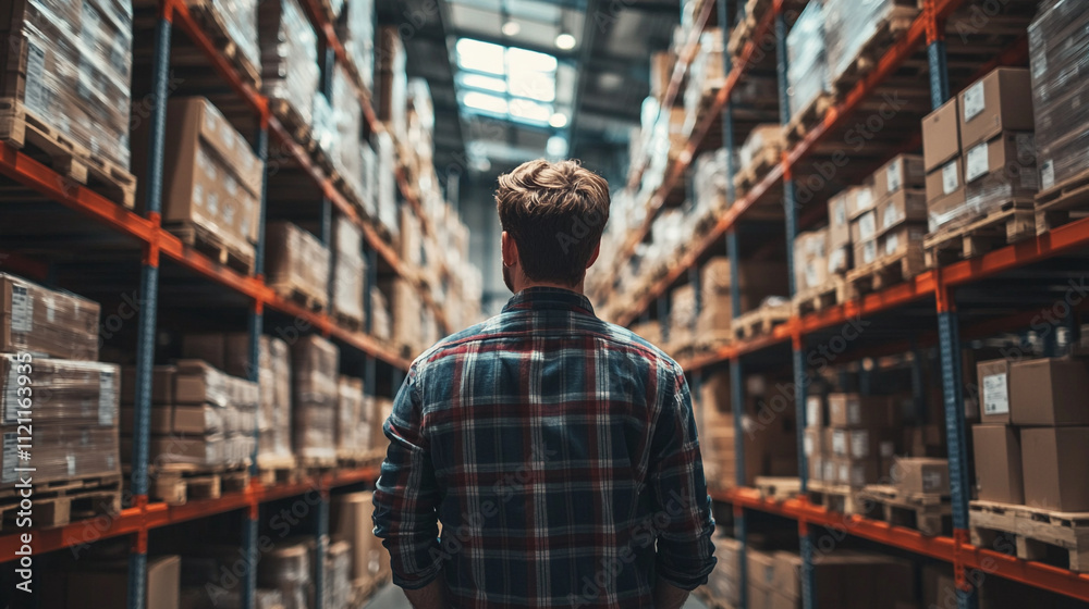 Smiling workers in a warehouse with casual outdoor lifestyle in an urban setting Smiling workers in a warehouse with casual outdoor lifestyle in an urban setting