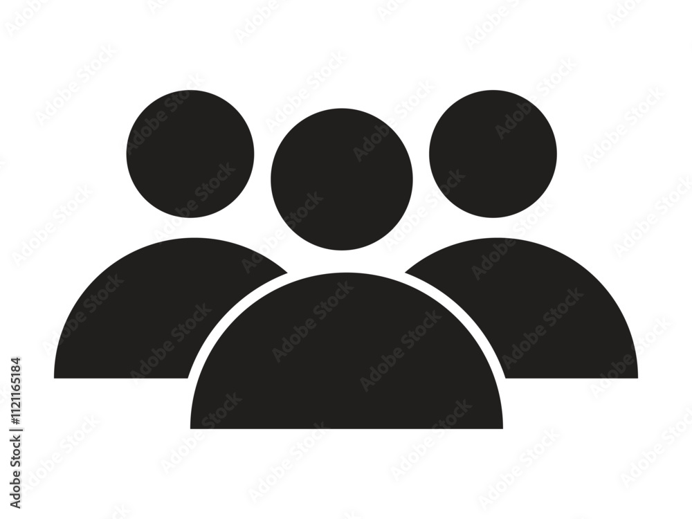 group icon. team of employees or person symbol. simple squad avatar for app, ui, website, design element. and vector illustration. group icon. team of employees or person symbol. simple squad avatar for app, ui, website, design element. and vector illustration.