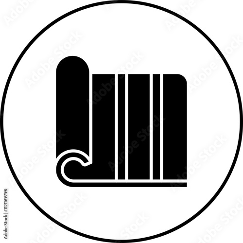 Yoga Mat Icon