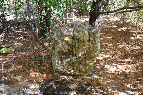 Granite memorial showing where Lieutenant-General Thomas J 