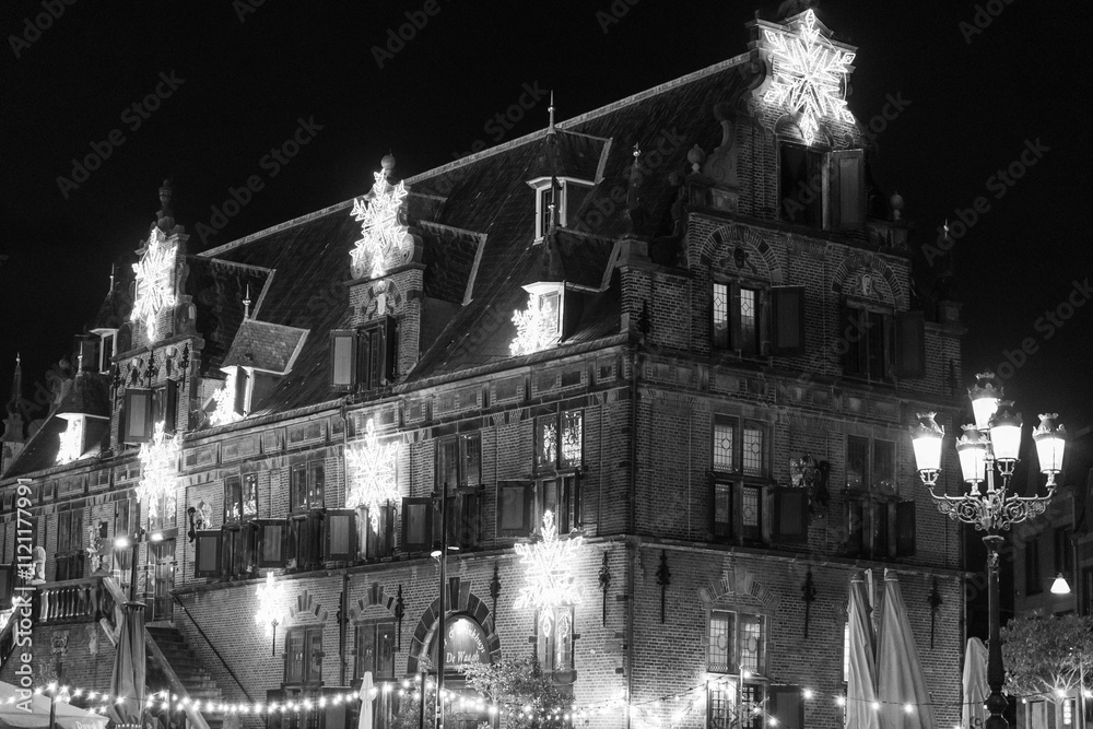 Obraz premium Weihnachtszeit in Nijmegen