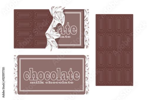 多種多様なフレーバーチョコのパッケージ