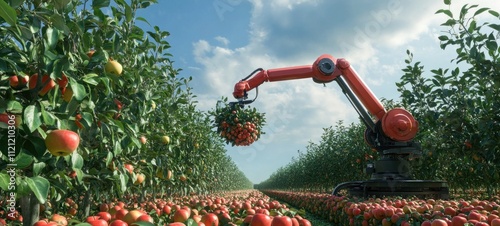 Robotic Apple Harvesting: Automation in Modern Agriculture