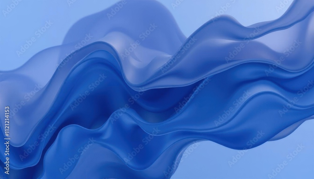 a close up of a blue fabric with a wave pattern a close up of a blue fabric with a wave pattern