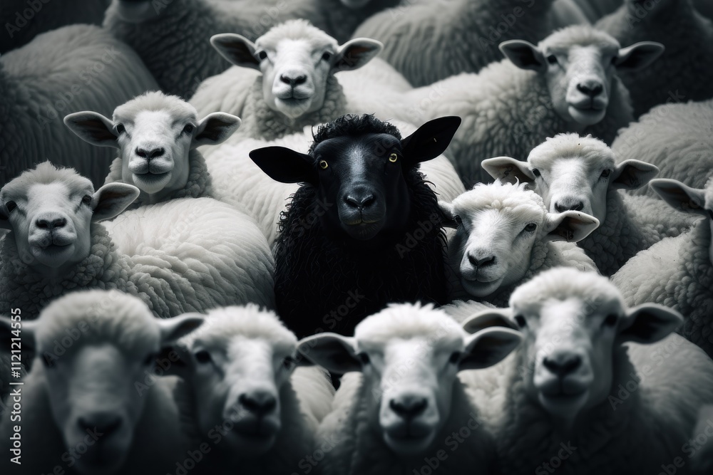 The black sheep in the herd The black sheep in the herd