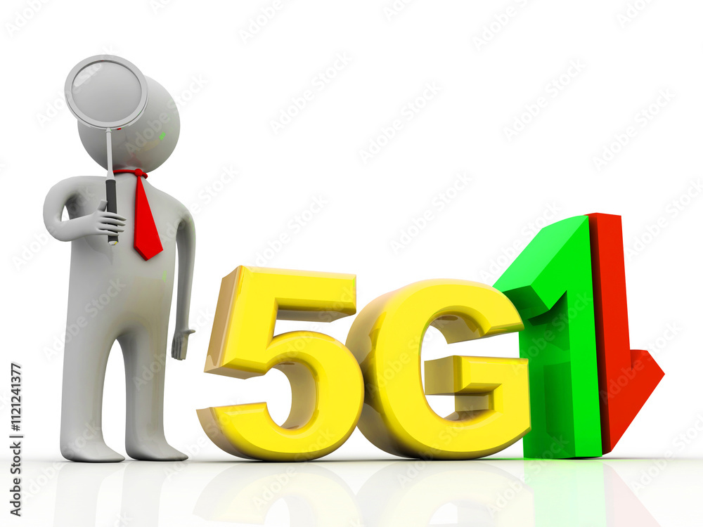 3d rendering 5G Network 5G Connection