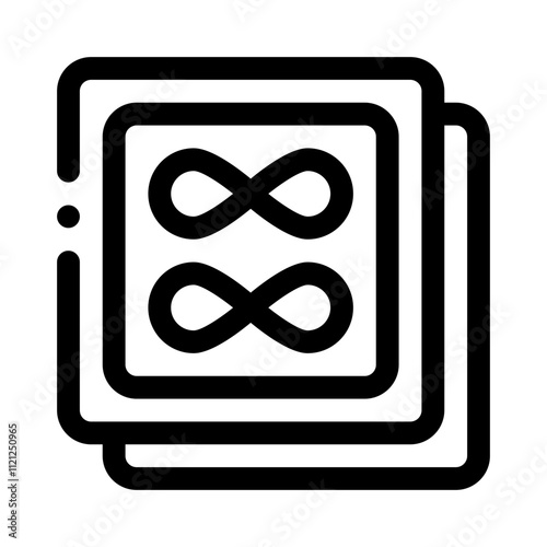 Infinity Symbol line icon