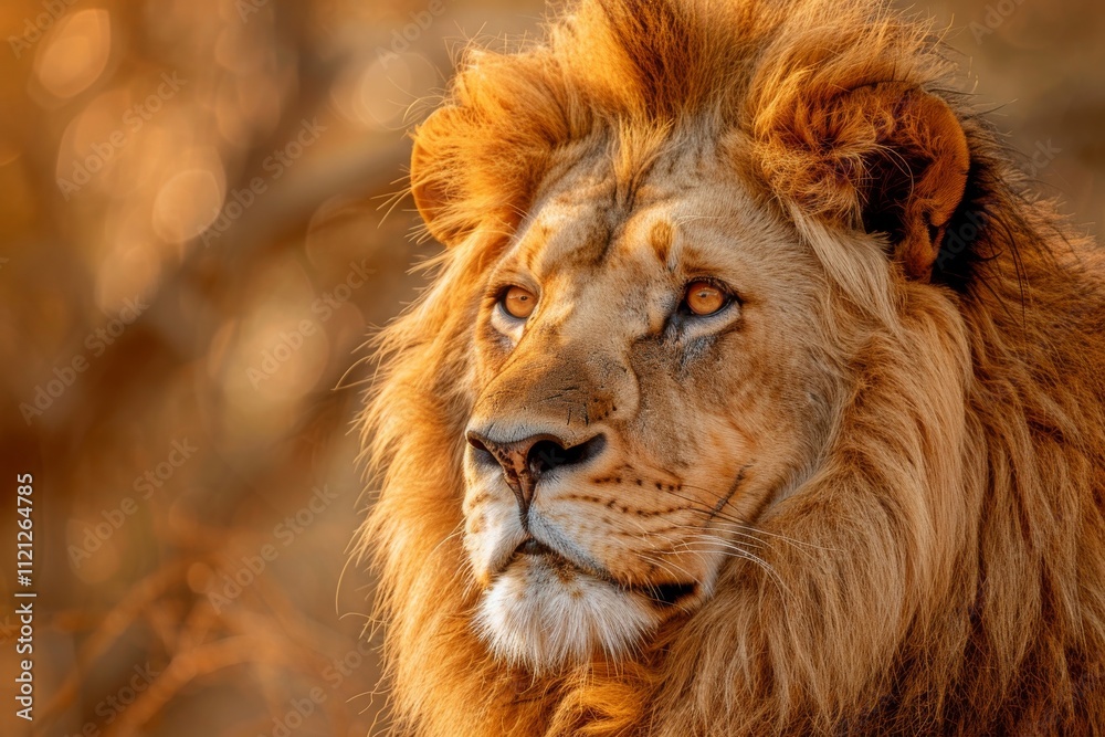 Fototapeta premium a lion