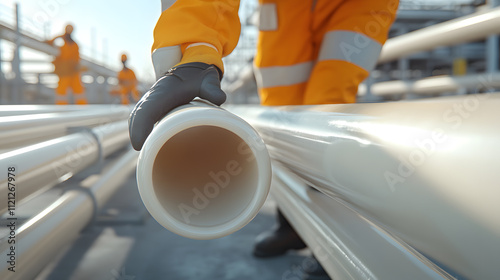 The emergen of CPVC (Chlorinated Polyvinyl Chloride) pipes, highlights their widespread use in plumbing and industrial applications due to their durability, corrosion resistance, and high-temperature  photo