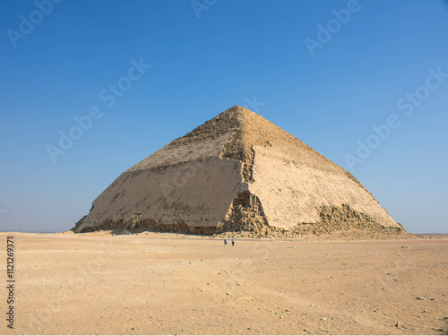 Bent Pyramid Dahshur Egypt King Snefru