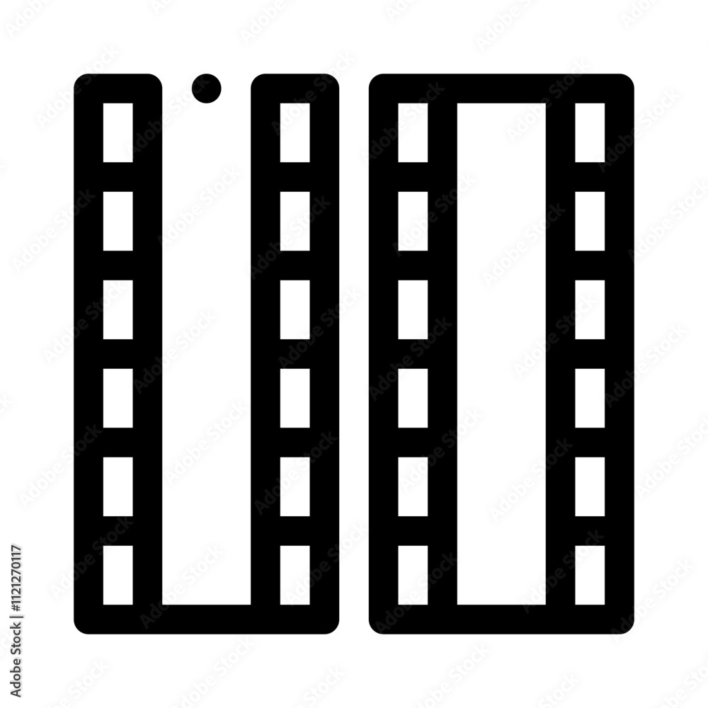 Film Roll line icon Film Roll line icon