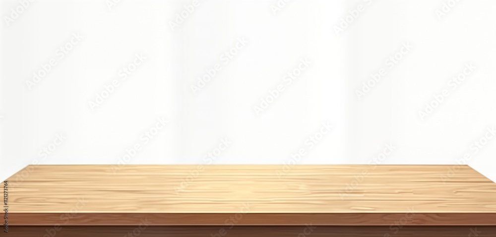 Empty light brown wooden table top. Blank space for product display. Modern design. Versatile for various applications. Suitable for product placement presentation. Empty wooden surface great for Empty light brown wooden table top. Blank space for product display. Modern design. Versatile for various applications. Suitable for product placement presentation. Empty wooden surface great for
