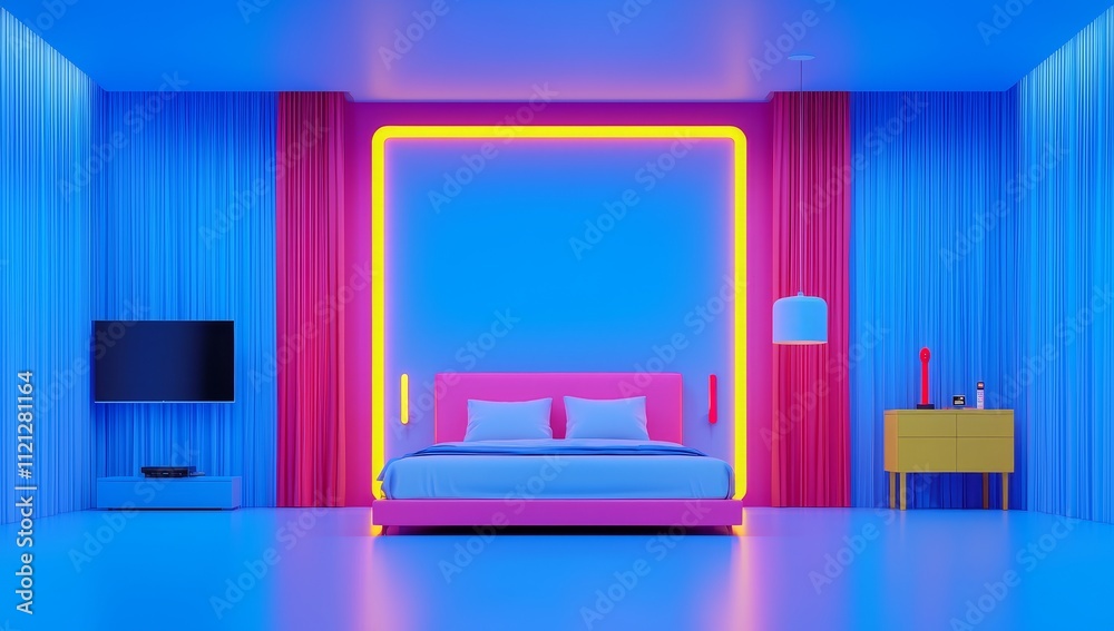 A cozy bedroom with soothing lighting, plush bedding, and a serene ambiance for optimal sleep. A cozy bedroom with soothing lighting, plush bedding, and a serene ambiance for optimal sleep.