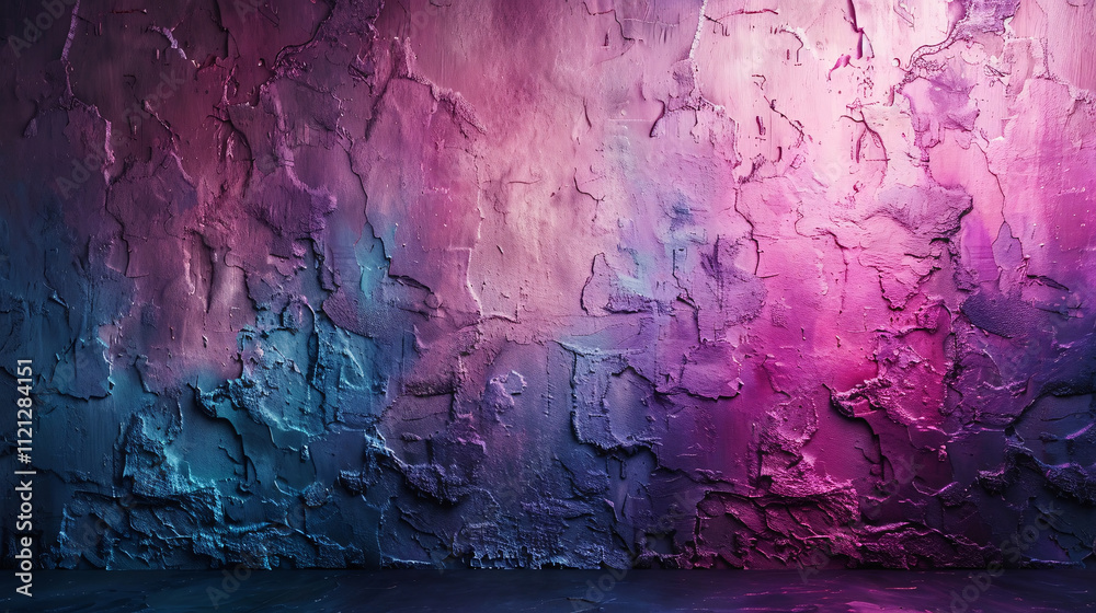 Fototapeta premium textured purple background. purple cement-purple background. Vintage plaster texture