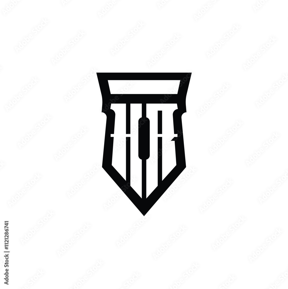 HR monogram logo design letter text name symbol monochrome logotype alphabet character simple logo HR monogram logo design letter text name symbol monochrome logotype alphabet character simple logo