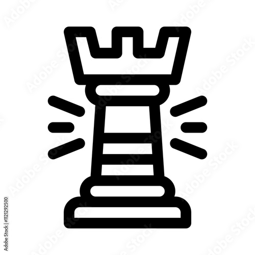 Chess Piece line icon