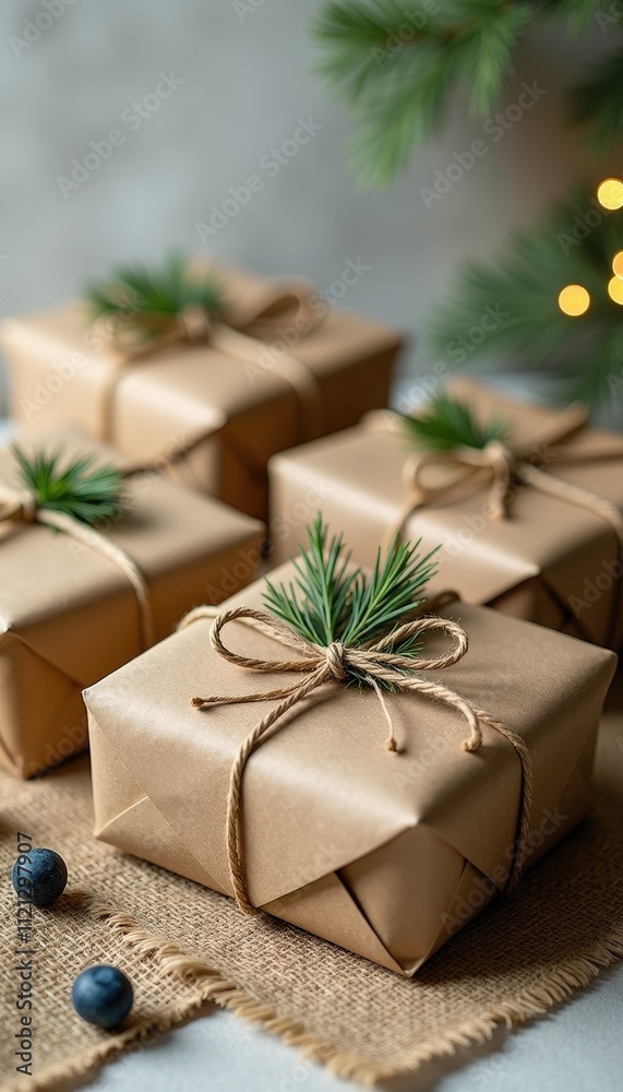 Creative Gift Wrapping Ideas Using Recycled Materials and Rustic Accents for a Unique and Natural Look this Holiday Season Creative Gift Wrapping Ideas Using Recycled Materials and Rustic Accents for a Unique and Natural Look this Holiday Season