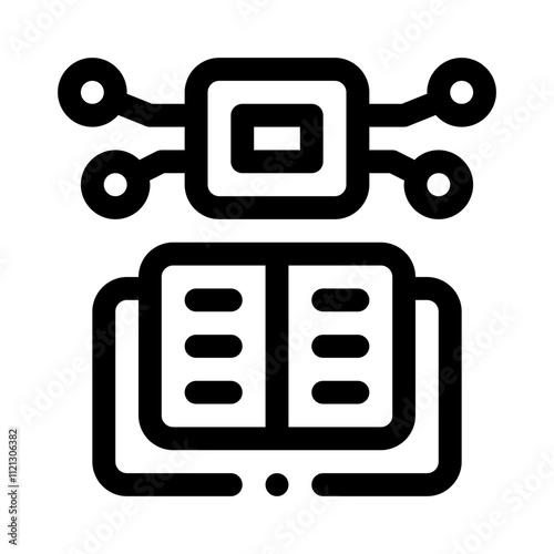 Machine Learning line icon