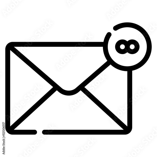 email line icon