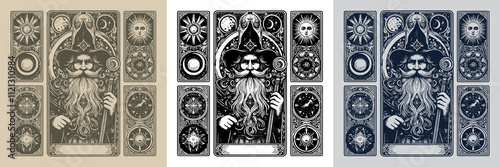 unique dwarf playing card tattoo design