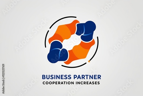 A stylized modern vector icon illustration