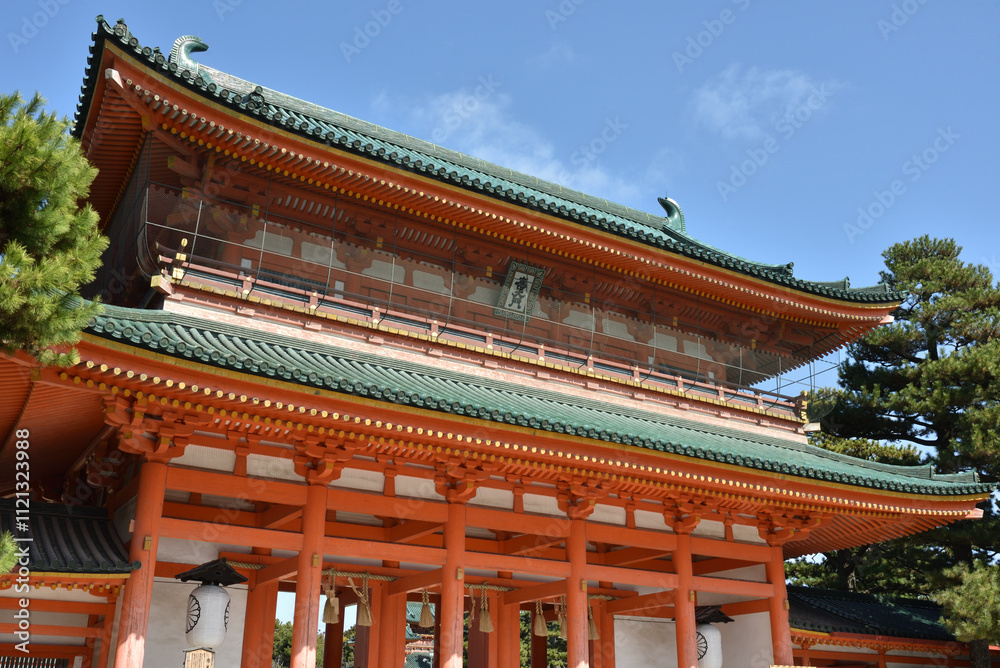 Obraz premium 京都 平安神宮 應天門【重要文化財】