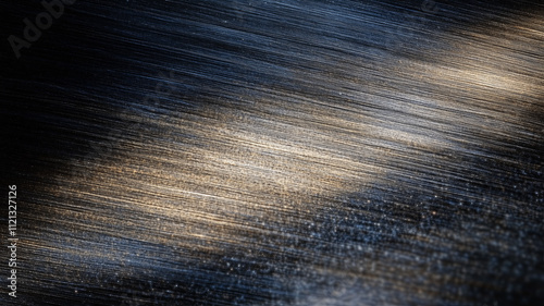 Futuristic abstract design showcasing golden light streaks and dark grainy gradients for banners
 photo
