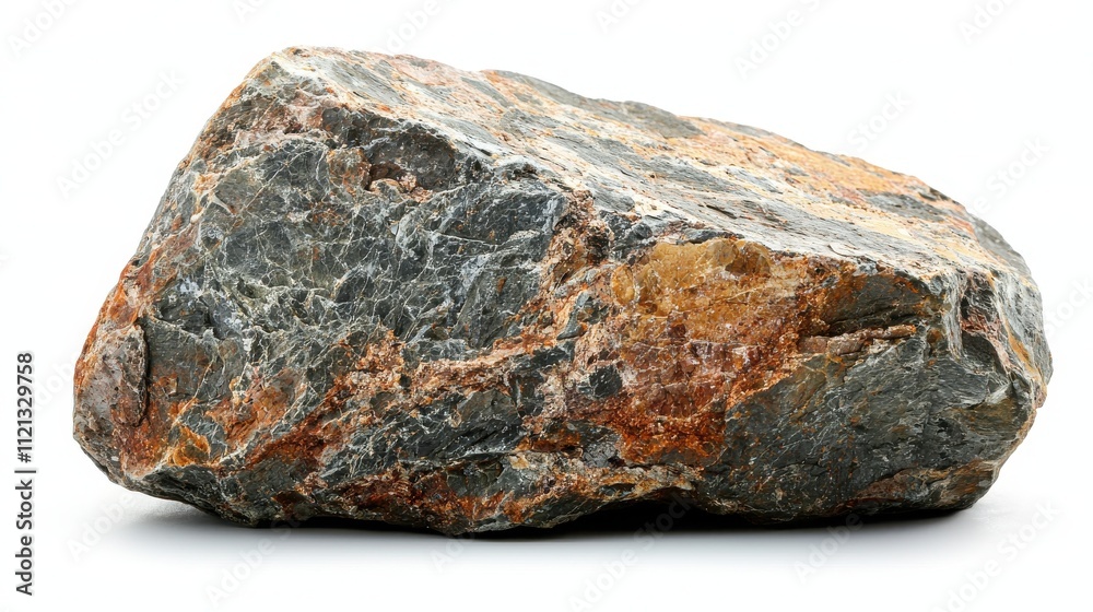 Stone isolated on white background Stone isolated on white background