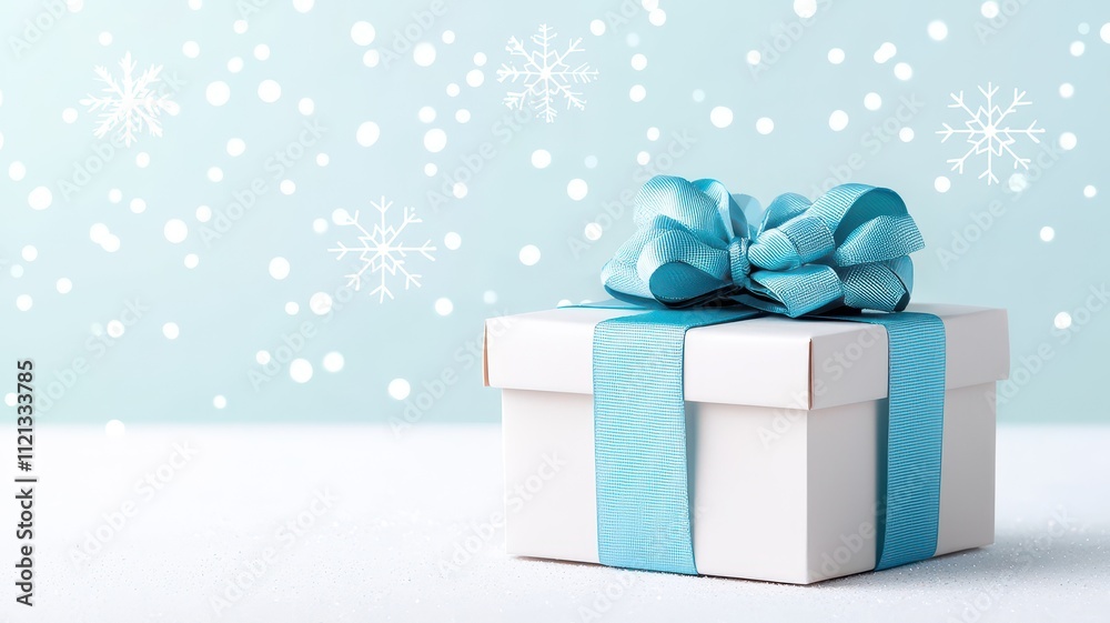 Holiday cheer dreamy gift boxes in winter wonderland Holiday cheer dreamy gift boxes in winter wonderland