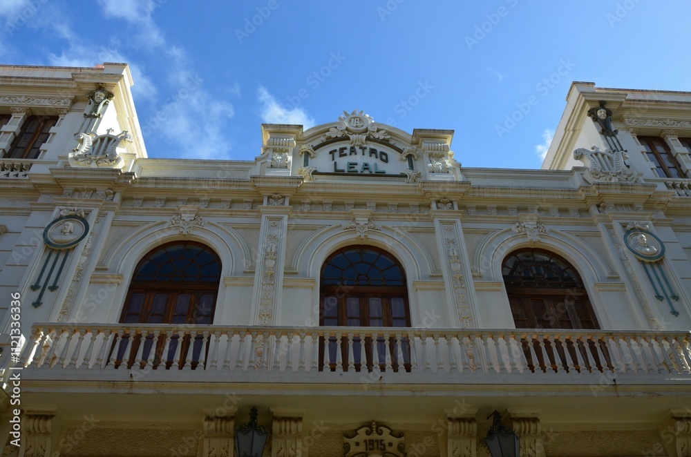 theater in San Cristobal de la Laguna, Tenerife theater in San Cristobal de la Laguna, Tenerife