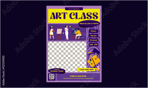 Art Class Flyer