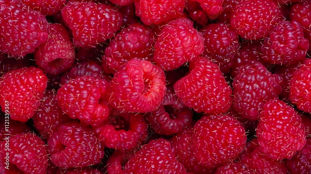 Fresh raspberries displayed at a local market ready for purchase and enjoyment Fresh raspberries displayed at a local market ready for purchase and enjoyment