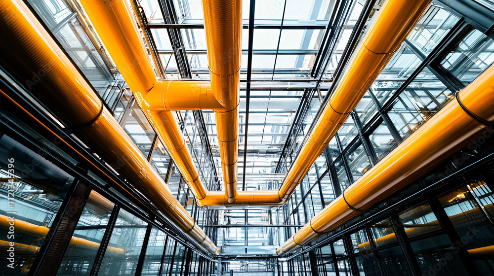 commercial building mechanical system, pipe and duct installation commercial building mechanical system, pipe and duct installation
