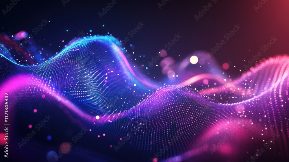 Abstract Neon Wave Abstract Neon Wave