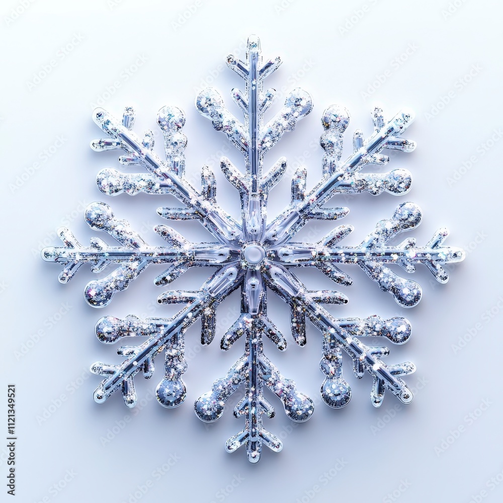 Aesthetic viewpoint of captivating snowflake design in a minimalist winter wonderland art Aesthetic viewpoint of captivating snowflake design in a minimalist winter wonderland art