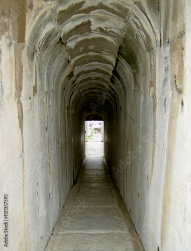 A Tunnel for Passage Between Sections in "Aydin Apollo Temple of Didyma"