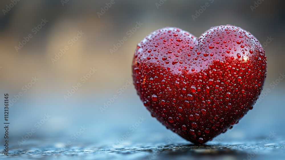 A red heart shape isolated against a white background symbolizes love and affection in its purest form A red heart shape isolated against a white background symbolizes love and affection in its purest form