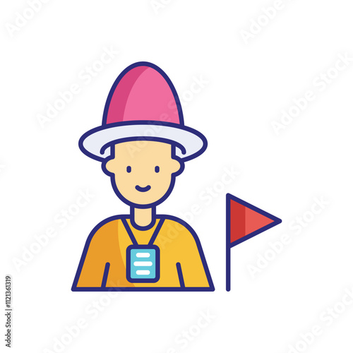 Travel Guide vector icon