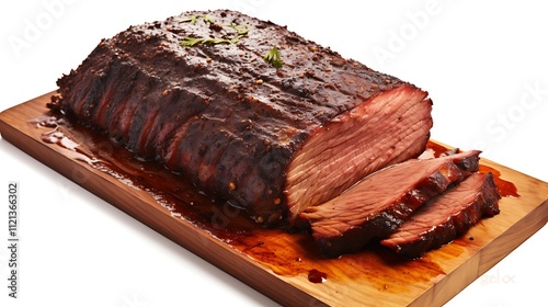 grilled steak on a grill
