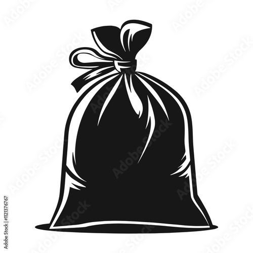 Waste bag icon