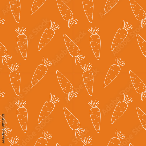 Simple Outline fruit seamless pattern, for textile or food wrapping