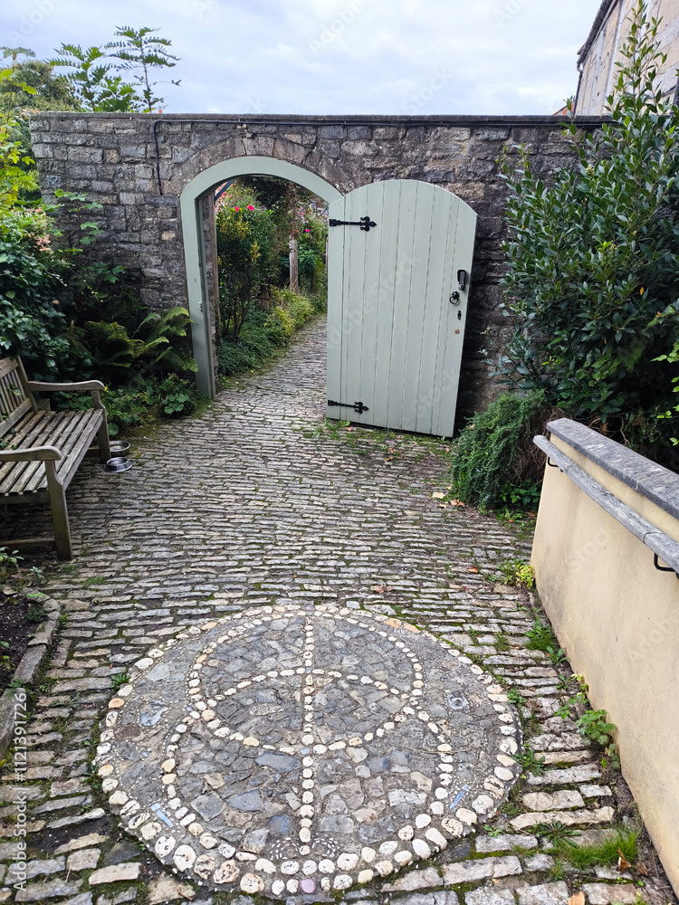 Entrance of garden