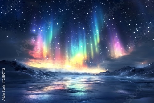Northern Lights in Yukon, Canada photo