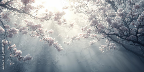 Ethereal Blooms: A Journey Through Light and Petals