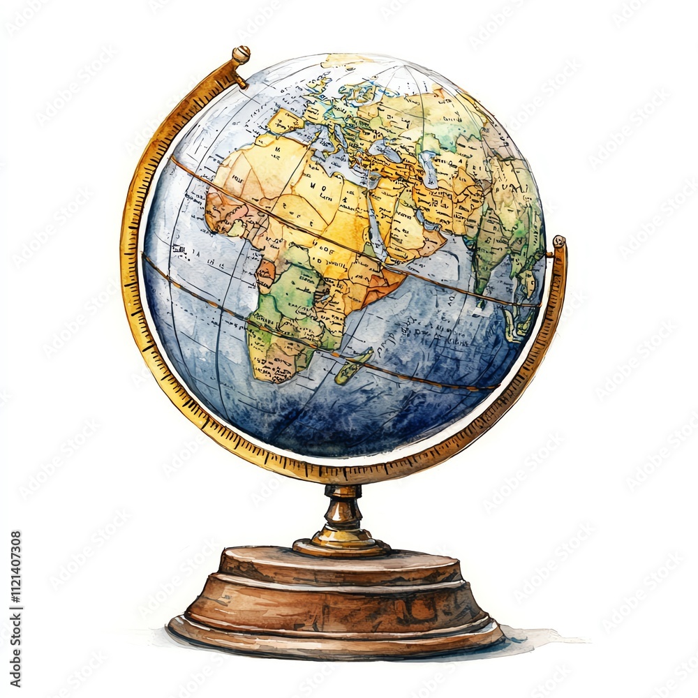 A detailed globe showcasing Earth's continents and oceans, symbolizing geography and exploration. A detailed globe showcasing Earth's continents and oceans, symbolizing geography and exploration.